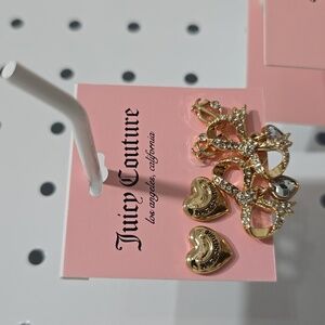 3 pc Juicy Couture Earring Set
